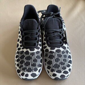 Athletic Works Women's Memory Foam Running Sneaker Leopard Black/White Size 7.5